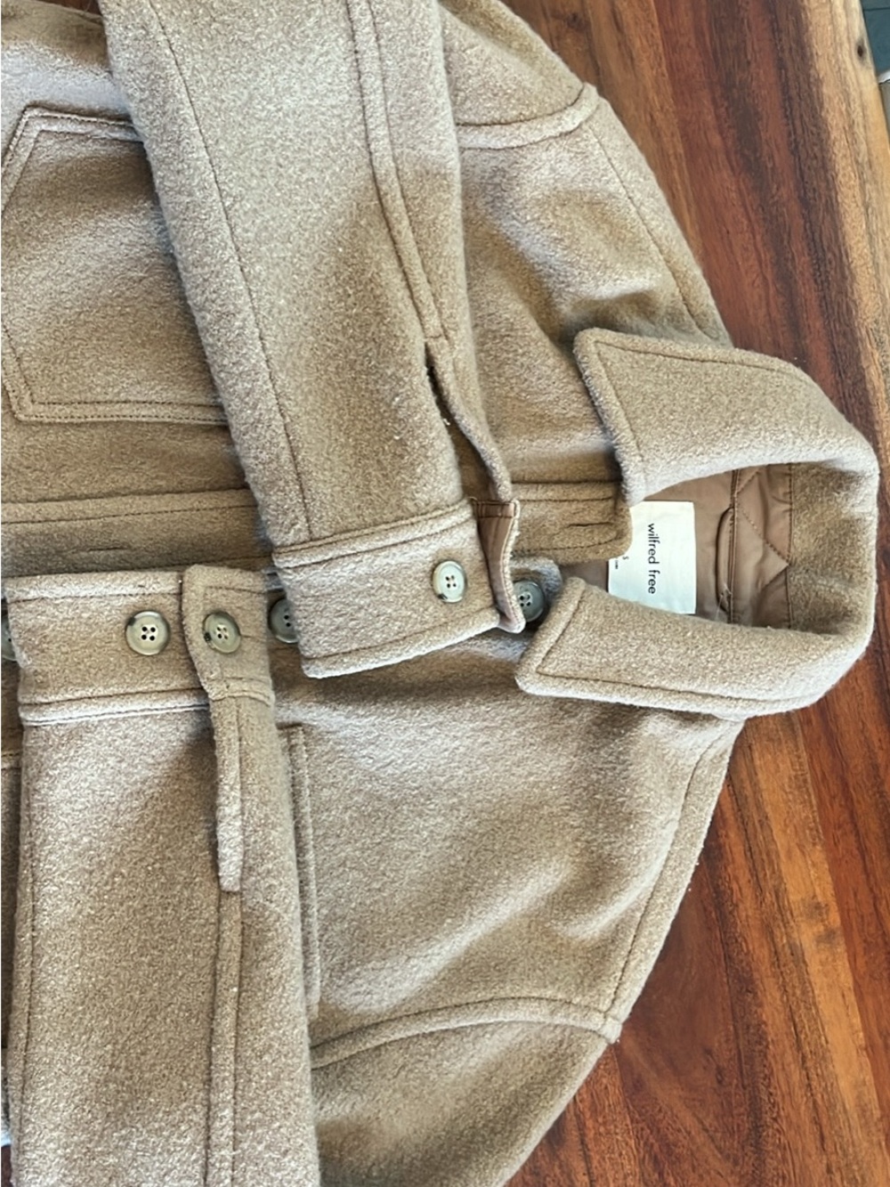 Tan Shacket Jacket - Picture 2 of 5